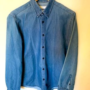 TOPMAN•SLIM• Butter soft button down